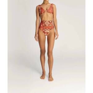 NEW ENCANTADORE kala reversible bikini top in rubi